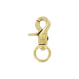 1/2" Brass, Trigger Swivel Snap Hook, Solid Brass, #P-2124