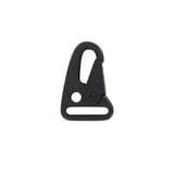 1" Matte Black, Lever Snap Hook, Zinc Alloy, #P-2208-BLK