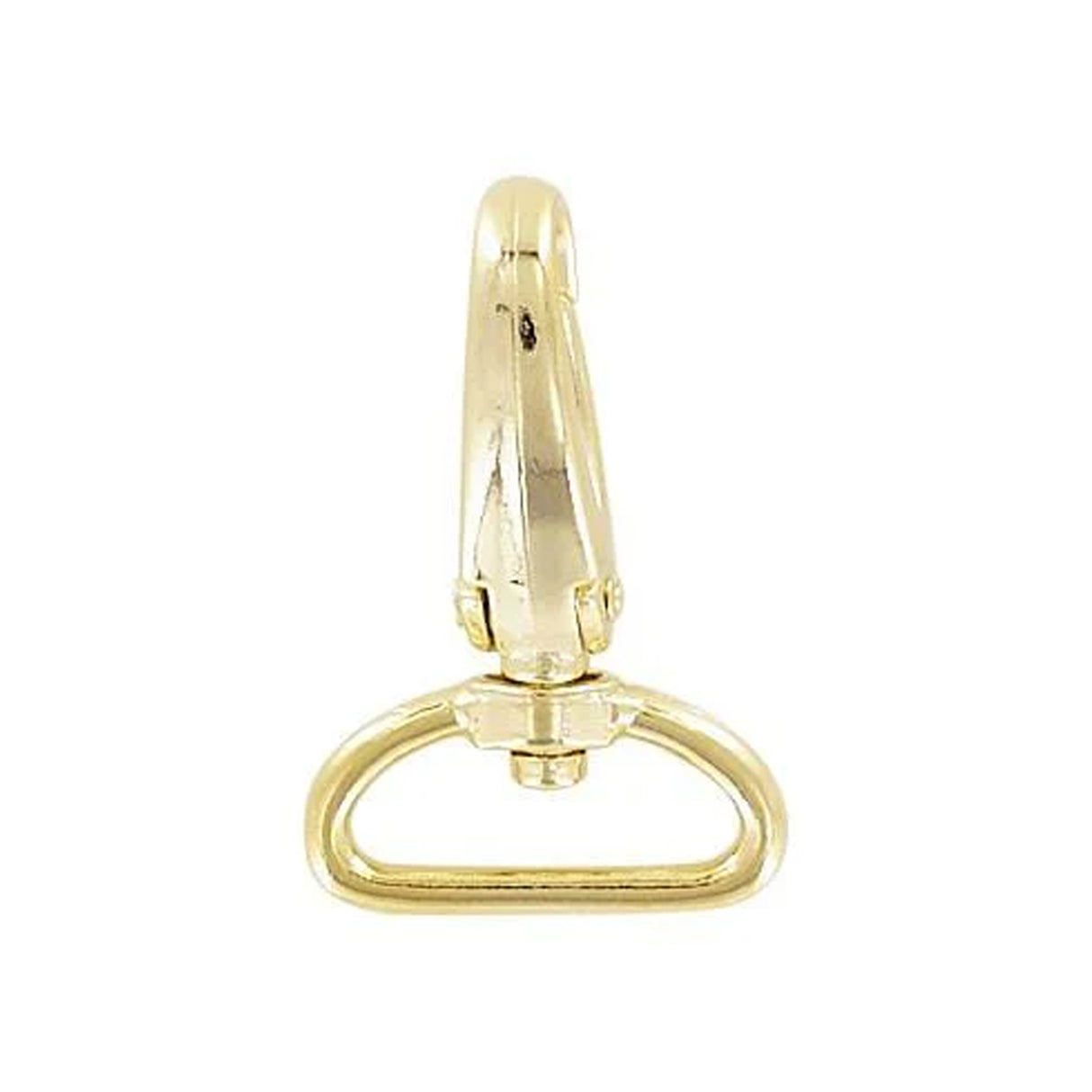 1" Shiny Gold, Lever Swivel Snap Hook, Zinc Alloy-4PK, #P-2240-GOLD