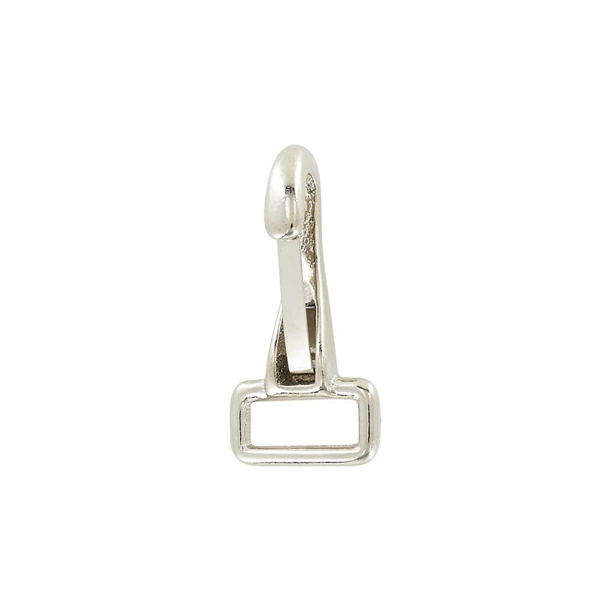 1" Nickel, Halter Snap Hook, Steel, #C-66