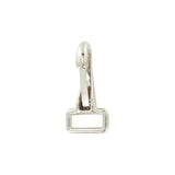 1" Nickel, Halter Snap Hook, Steel, #C-66