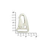 1" Nickel, Lever Snap Hook, Zinc Alloy, #P-2208-NP