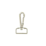 1" Nickel, Lever Swivel Snap Hook, Zinc Alloy, #P-2203-NP