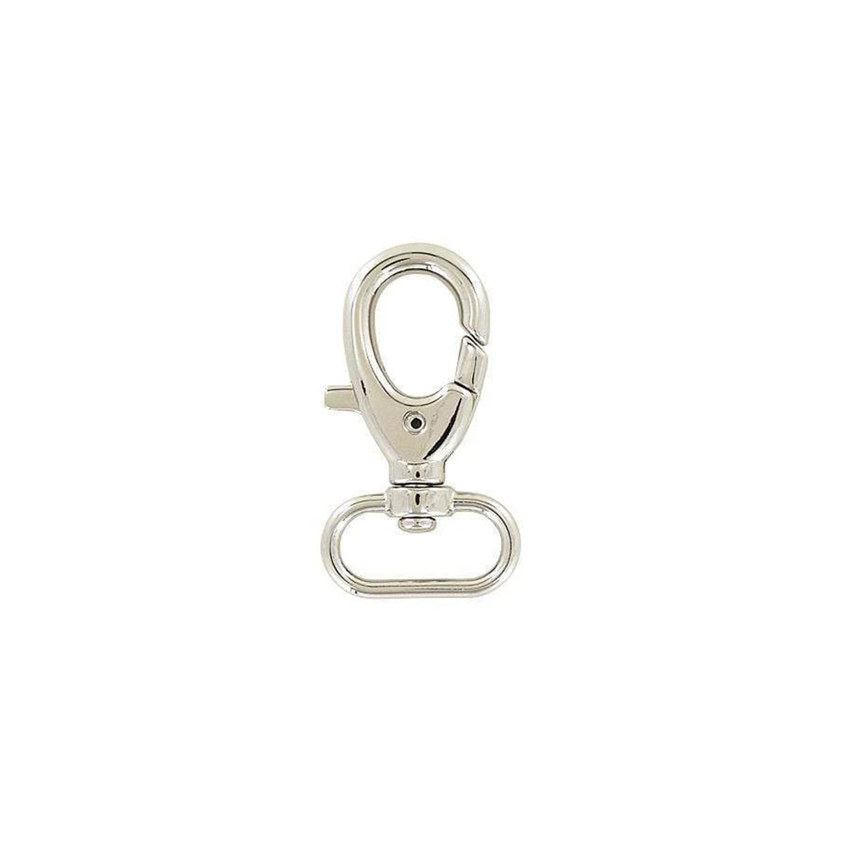 1" Shiny Nickel, Trigger Swivel Snap Hook, Zinc Alloy, #P-2652-NIC