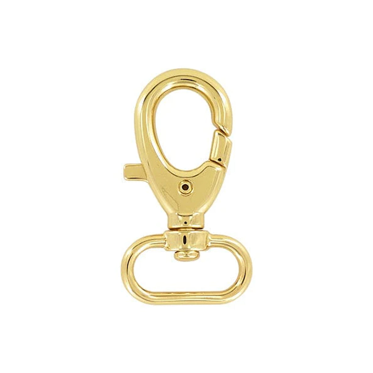 1" Shiny Gold, Trigger Swivel Snap Hook, Zinc Alloy, #P-2652-GOLD