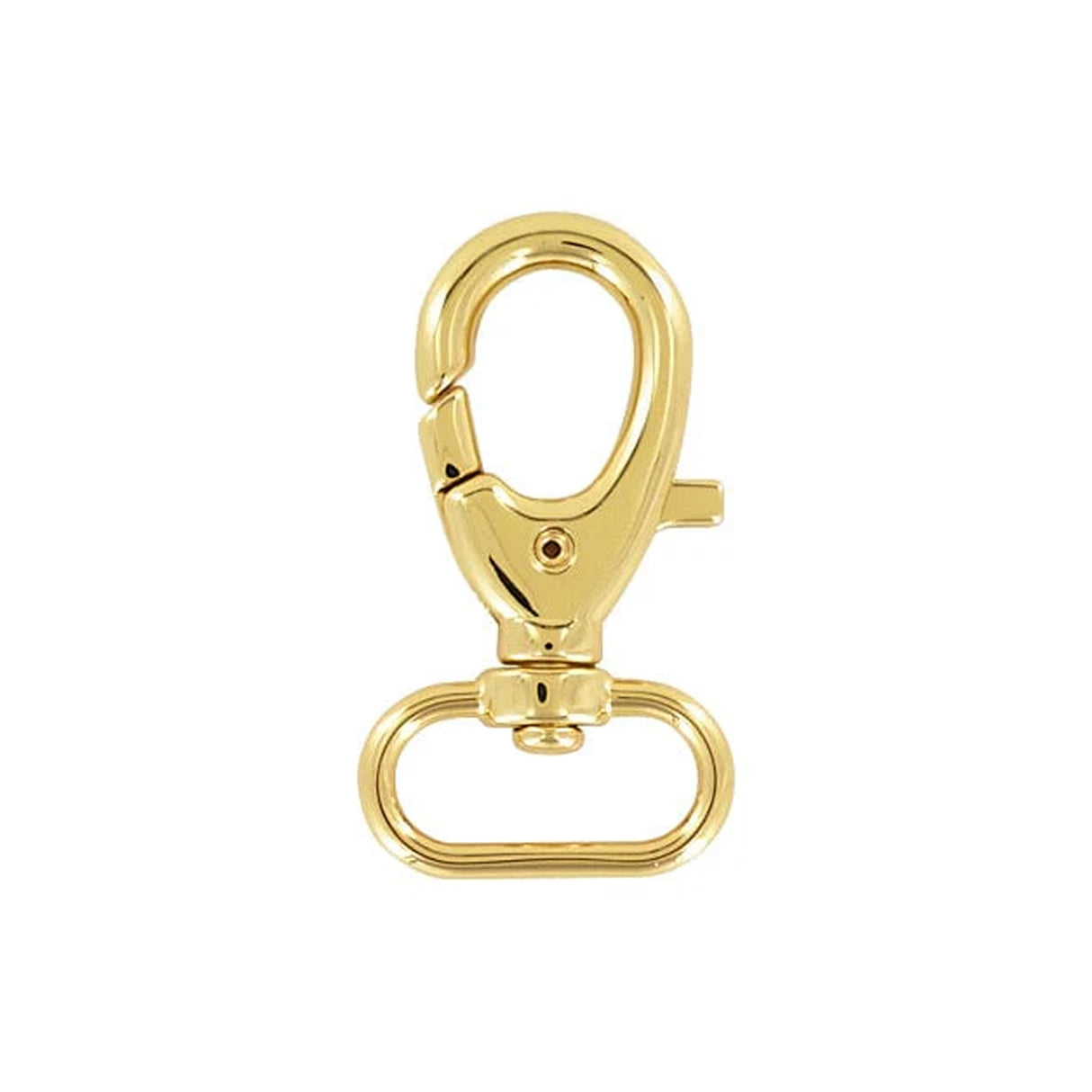 1" Shiny Gold, Trigger Swivel Snap Hook, Zinc Alloy, #P-2652-GOLD