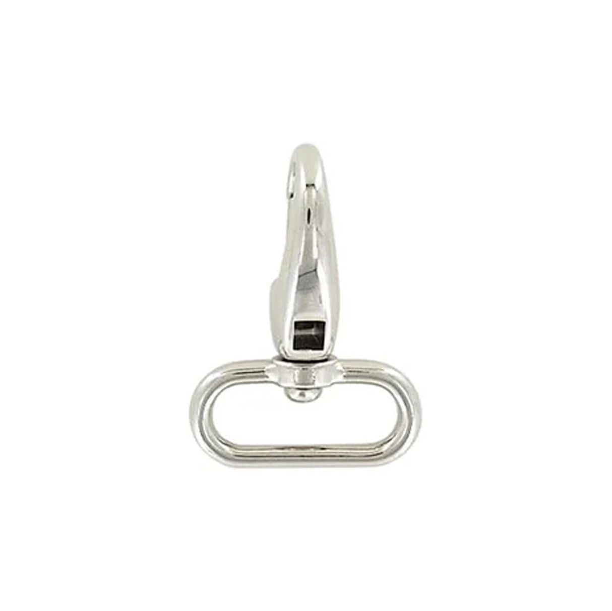 1" Shiny Nickel, Lever Swivel Snap Hook, Zinc Alloy, #P-2274-NP