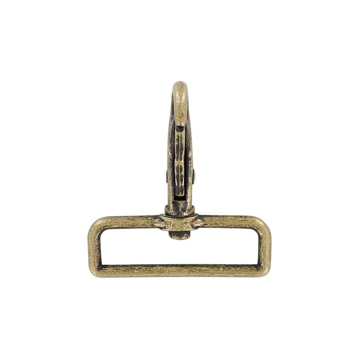 2" Antique Brass, Lever Swivel Snap Hook, Zinc Alloy-PK4, #P-2027-ANTB