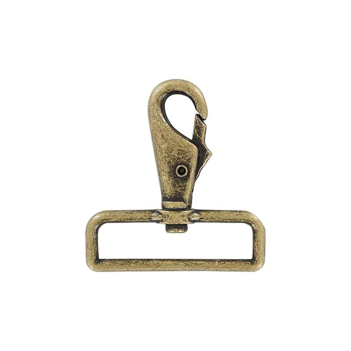 2" Antique Brass, Lever Swivel Snap Hook, Zinc Alloy-PK4, #P-2027-ANTB