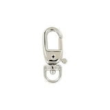 3/16" Shiny Nickel, Trigger Swivel Snap Hook, Zinc Alloy-PK5, #P-2573-NIC