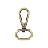 3/4"Antique Brass, Lever Swivel Snap Hook, Zinc Alloy, #P-2888-ANTB