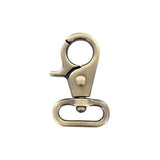 3/4" Antique Brass, Trigger Swivel Snap Hook, Zinc Alloy, #P-2583-ANTB