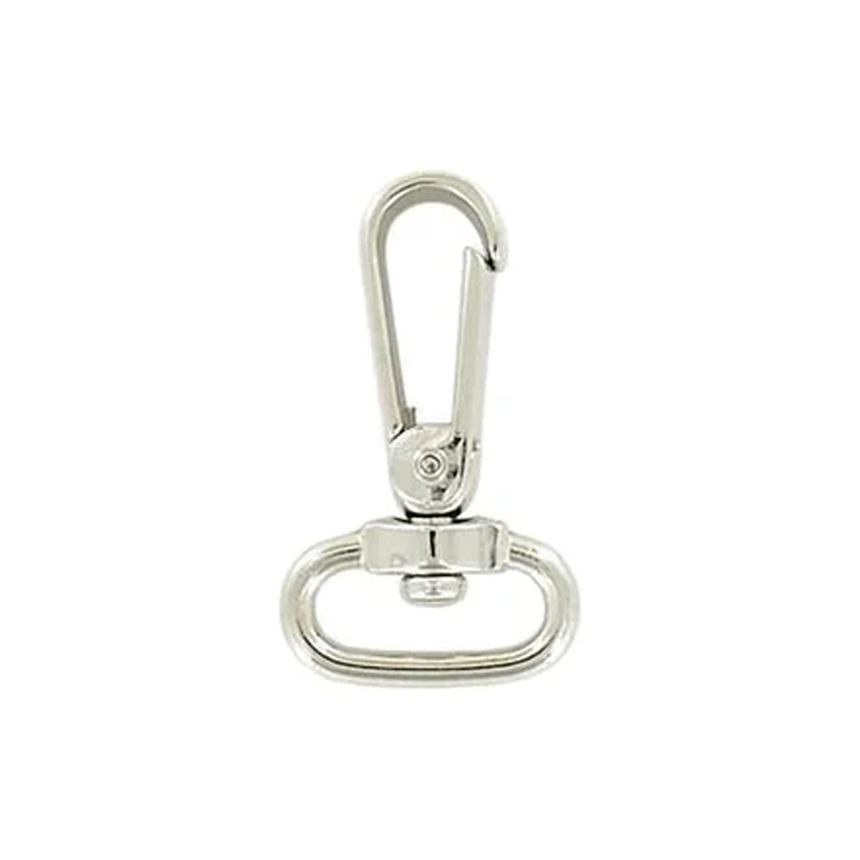 3/4" Shiny Nickel, Lever Swivel Snap Hook, Zinc Alloy-PK4, #P-2241-NP