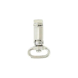 3/4" Shiny Nickel, Lever Swivel Snap Hook, Zinc Alloy-PK4, #P-2241-NP