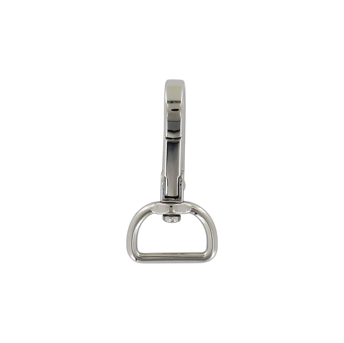 3/4" Shiny Nickel, Tear Drop Lever Swivel Snap, Zinc Alloy-PK5, #P-3180-NIC