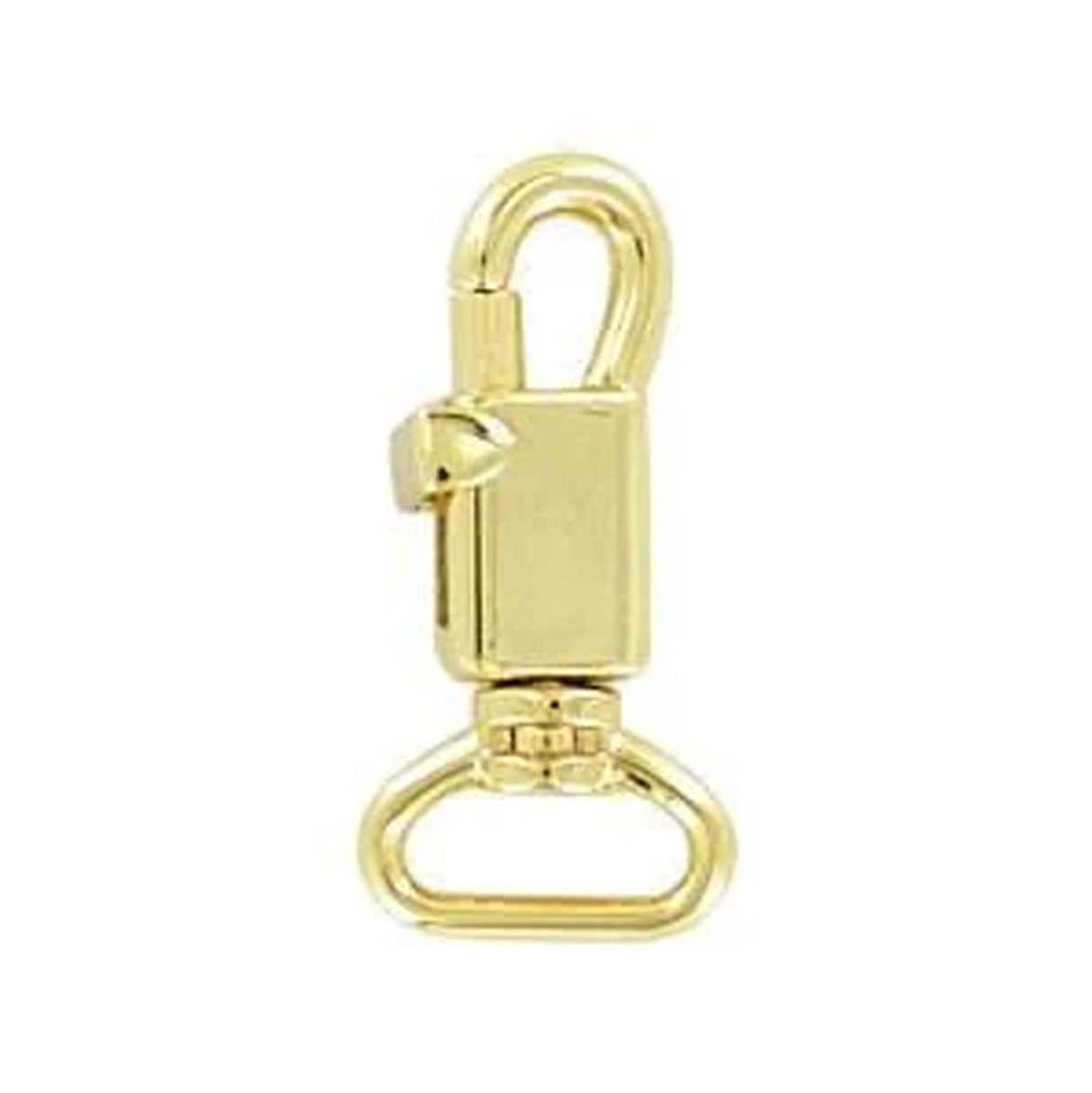 3/8" Shiny Gold, Trigger Swivel Snap Hook, Zinc Alloy-PK5, #P-2209-GOLD