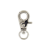 3/8" Shiny Nickel, Trigger  Swivel Snap Hook, Zinc Alloy, #P-2651-NIC