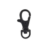 5/16" Black, Trigger Swivel Snap Hook, Zinc Alloy, #P-2207-BLK