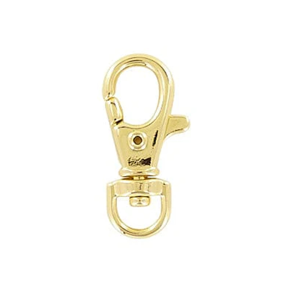 5/16" Gold, Trigger Swivel Snap Hook, Zinc Alloy, #P-2207-GOLD