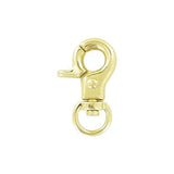 5/16" Gold, Trigger Swivel Snap Hook, Zinc Alloy, #P-3066-GOLD