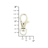 5/16" Nickel, Trigger Swivel Snap Hook, Zinc Alloy, #P-2207-NP