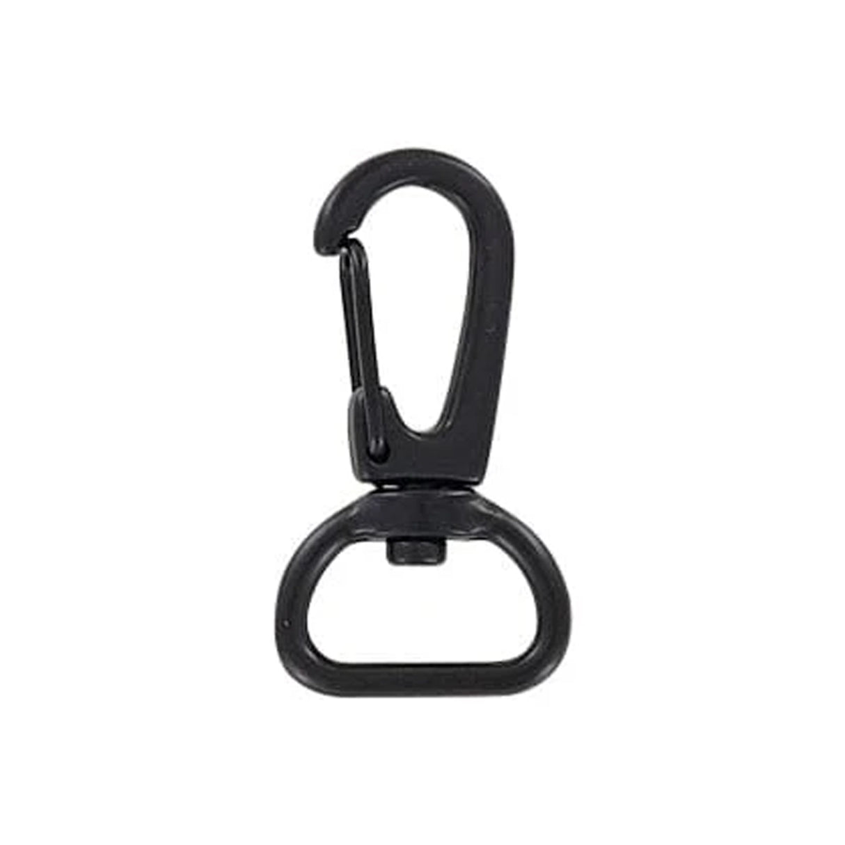 5/8" Black, Lever Swivel Snap Hook, Zinc Alloy, #P-2202-BLK