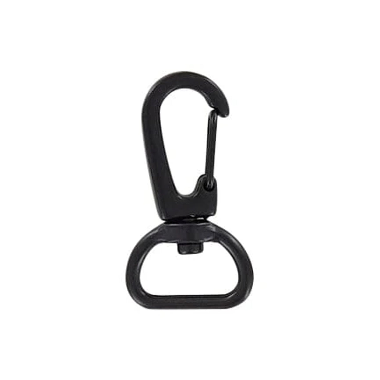 5/8" Black, Lever Swivel Snap Hook, Zinc Alloy, #P-2202-BLK