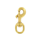 5/8" Brass, Swivel Snap Hook, Solid Brass, #P-1440