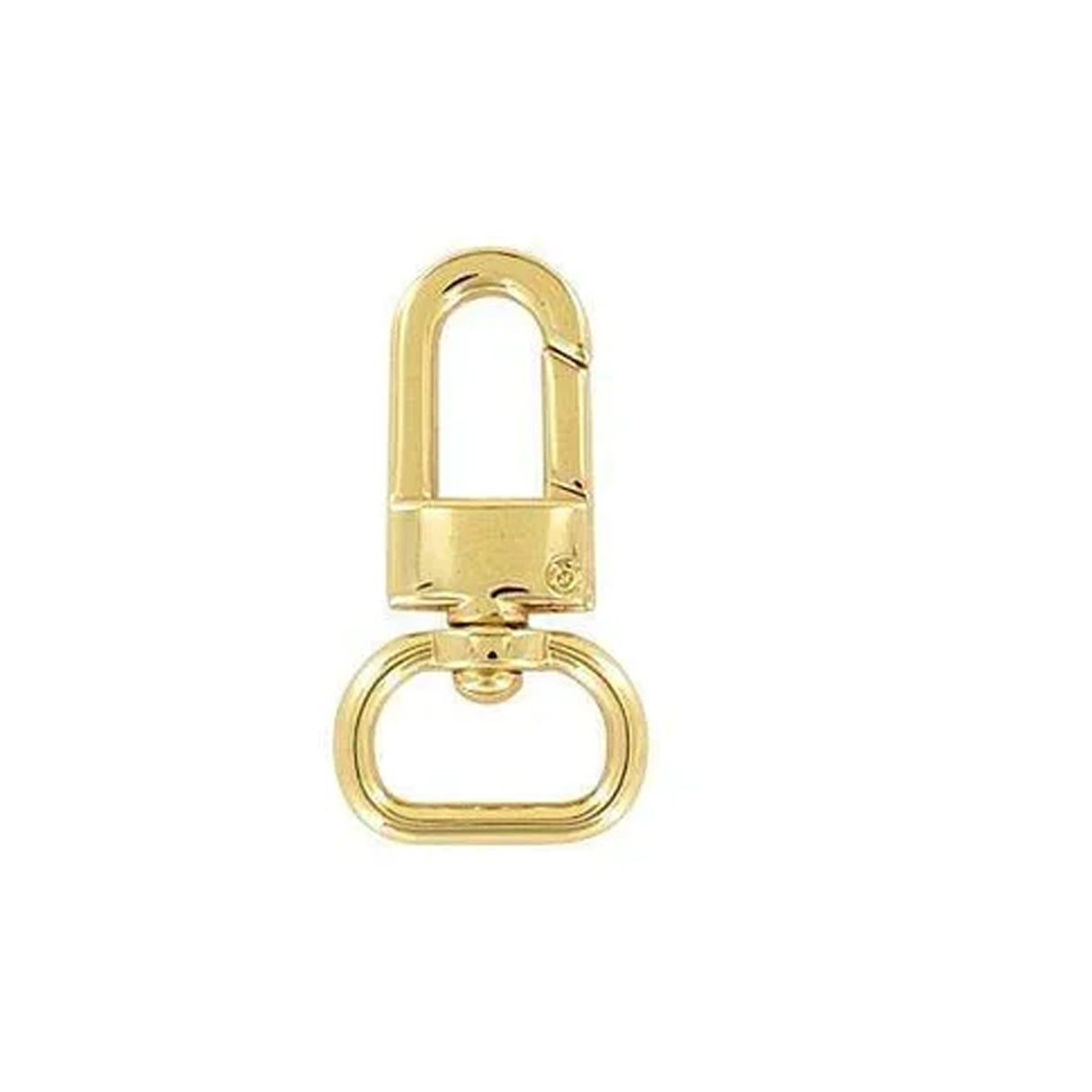 5/8" Shiny Gold, Lever Swivel Snap Hook, Zinc Alloy, #P-2764-GOLD