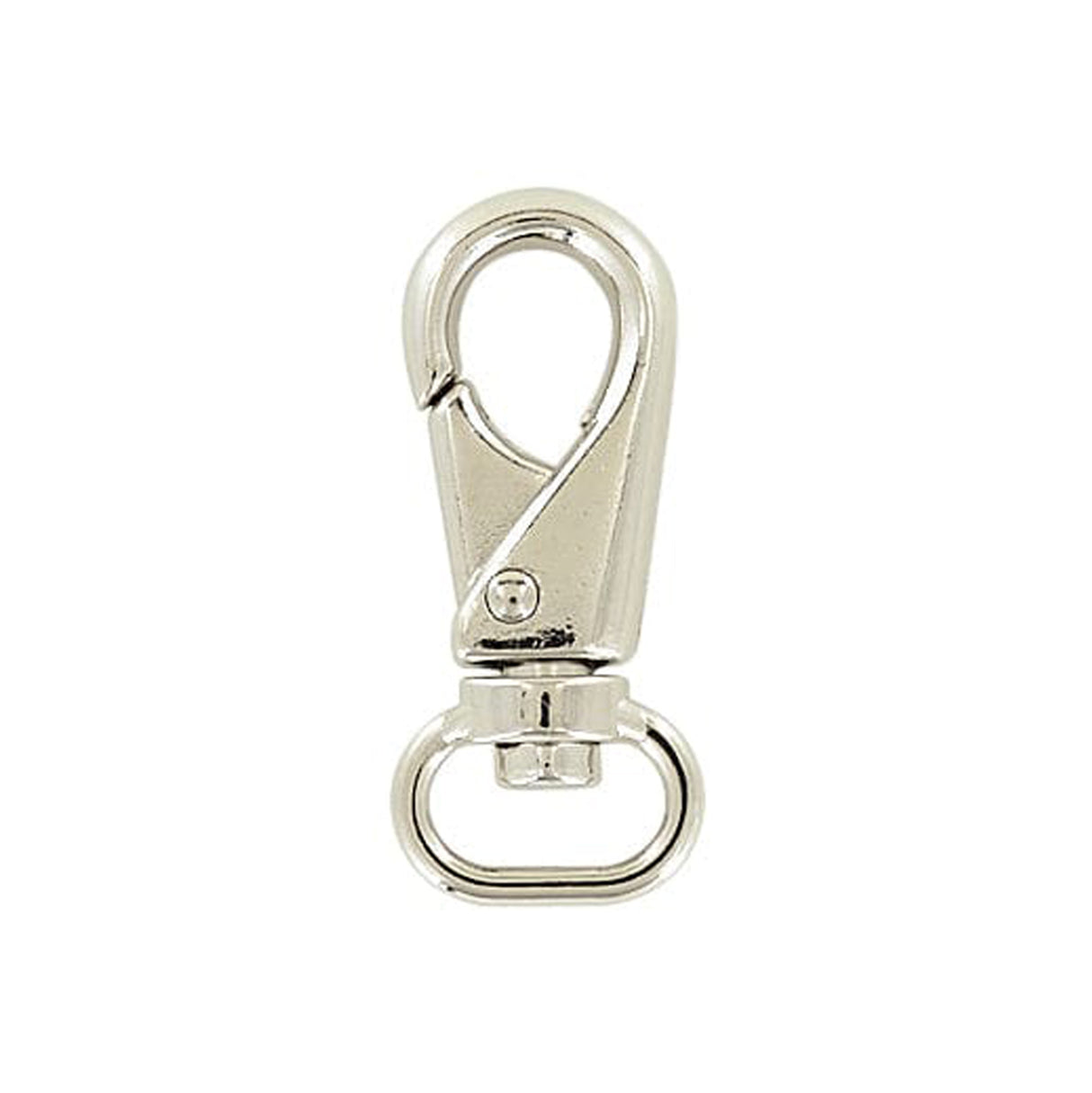 5/8" Nickel, Lever Swivel Snap Hook, Zinc Alloy, #P-2242-NIC