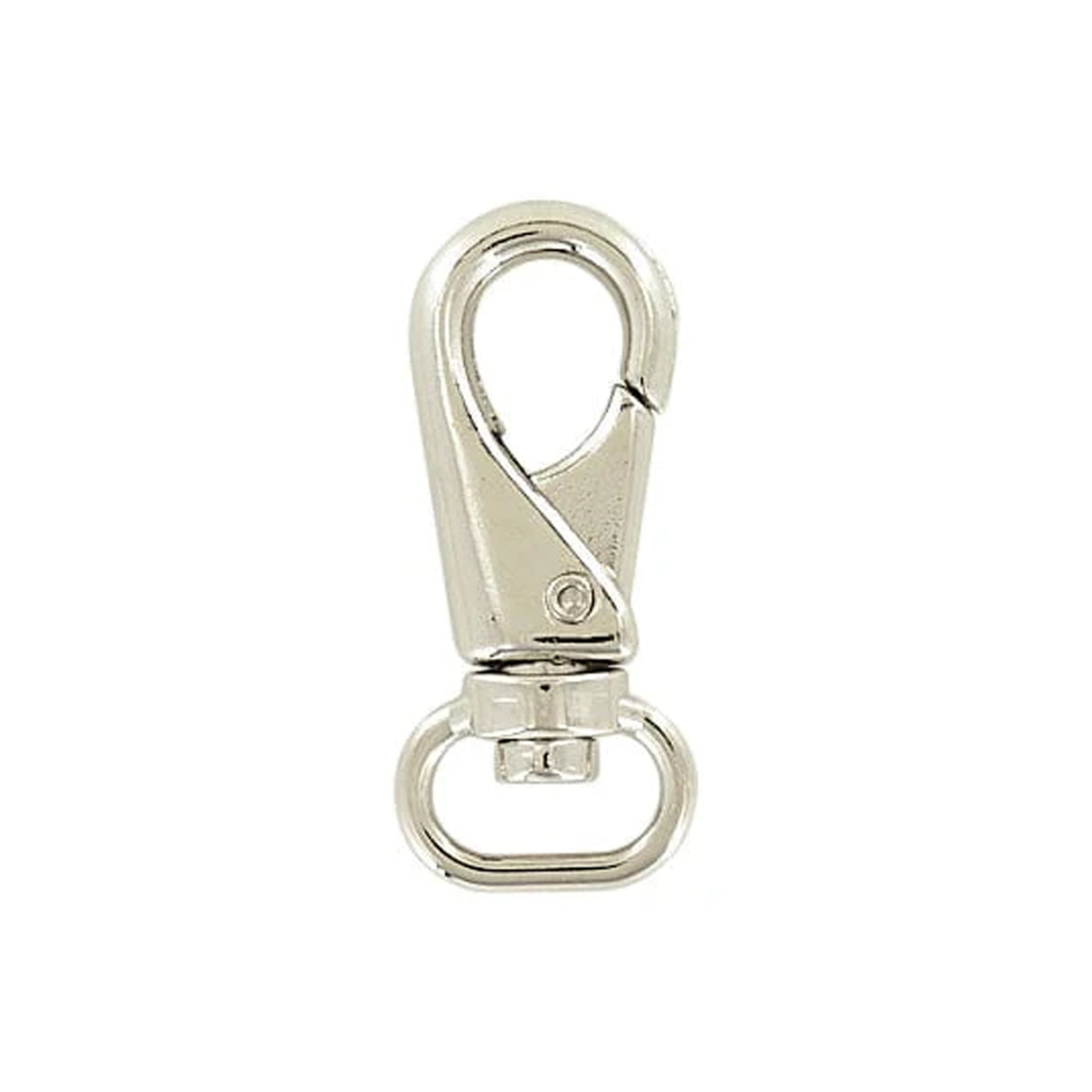 5/8" Nickel, Lever Swivel Snap Hook, Zinc Alloy, #P-2242-NIC