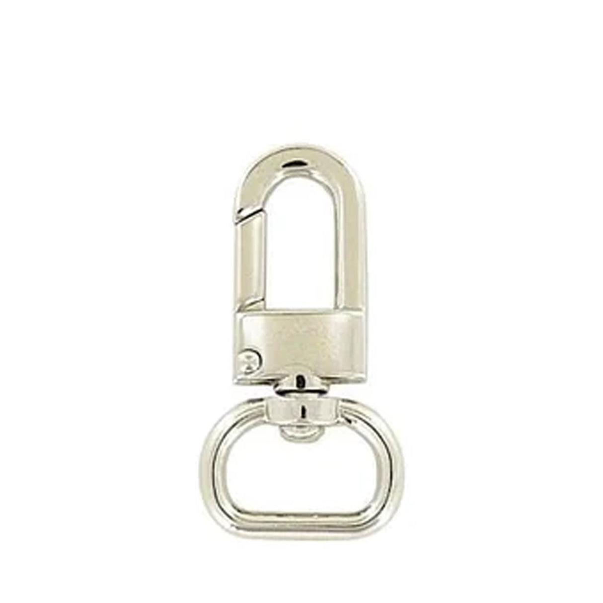 5/8" Shiny Nickel, Lever Swivel Snap Hook, Zinc Alloy, #P-2764-NIC