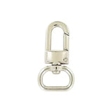 5/8" Shiny Nickel, Lever Swivel Snap Hook, Zinc Alloy, #P-2764-NIC