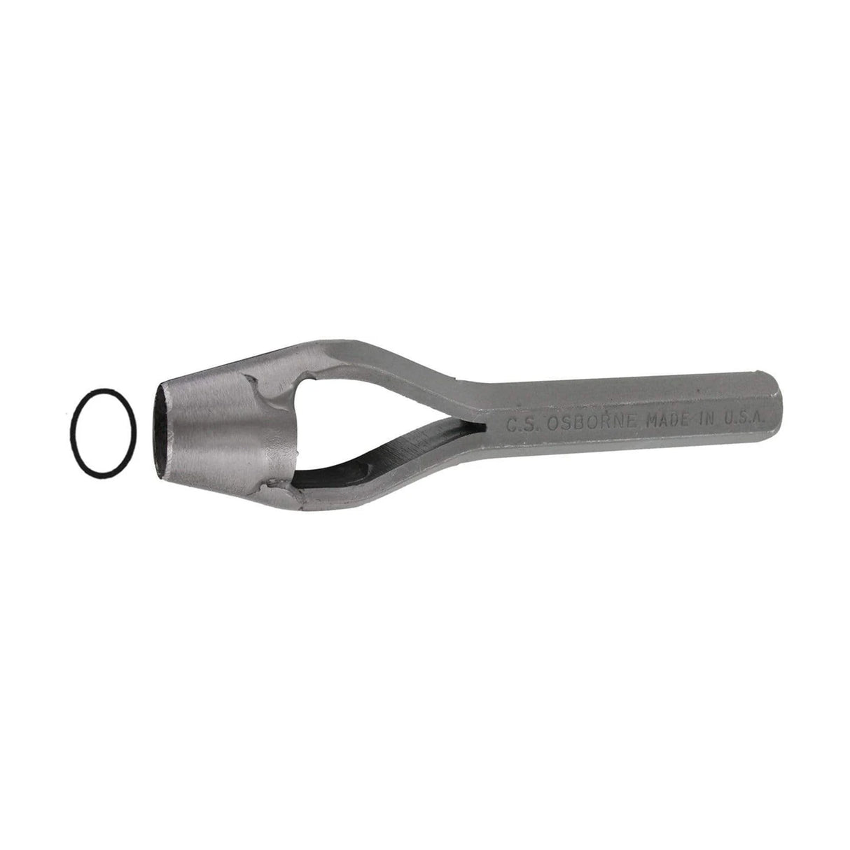 #3, C.S Osborne Oval Drive Punch, Steel, #T-158-3