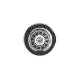 58mm Black, Ball Bearing Inline Skate Wheel, Plastic, #L-3030