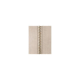 #5 Beige, YKK Metal Chain Zipper Tape with Brass Teeth, #5M-BGE