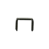 #5 Black, YKK 4-Prong Bottom Stop, Zinc Alloy-PK10, #5V-4P-BLK