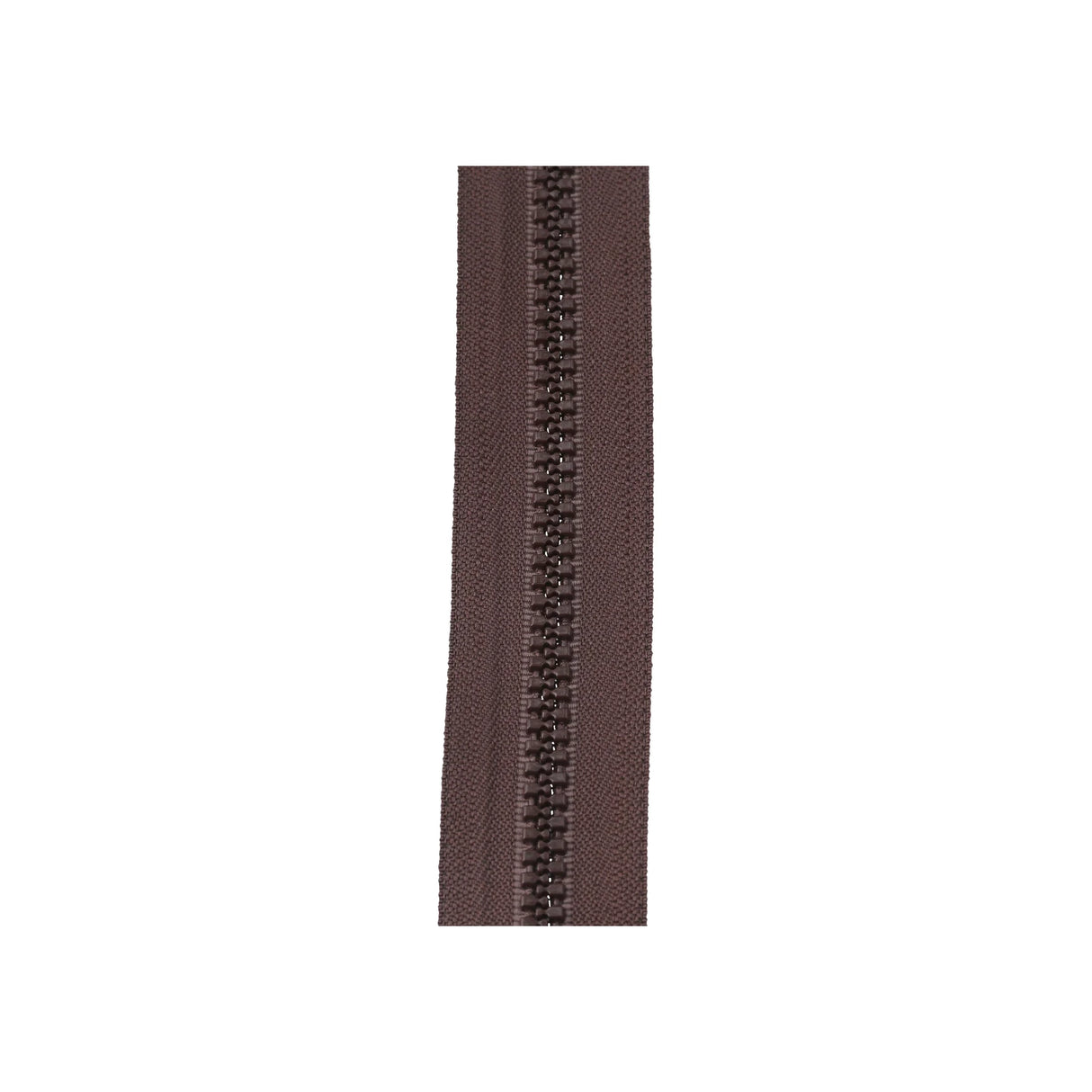 #8 Vislon, Brown, 30" YKK Separating Jacket Zipper, Plastic, #8VF-30-BRO