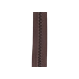 #8 Vislon, Brown, 30" YKK Separating Jacket Zipper, Plastic, #8VF-30-BRO