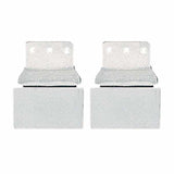 Aluminum Blevins Buckles, 2-1/2" All Metal, Horizontal