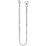 #630 Flat Link Lead Chain Chrome Plated, 3/4" x 30"