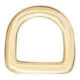 Saddle Dee Solid Brass, 1-1/2"