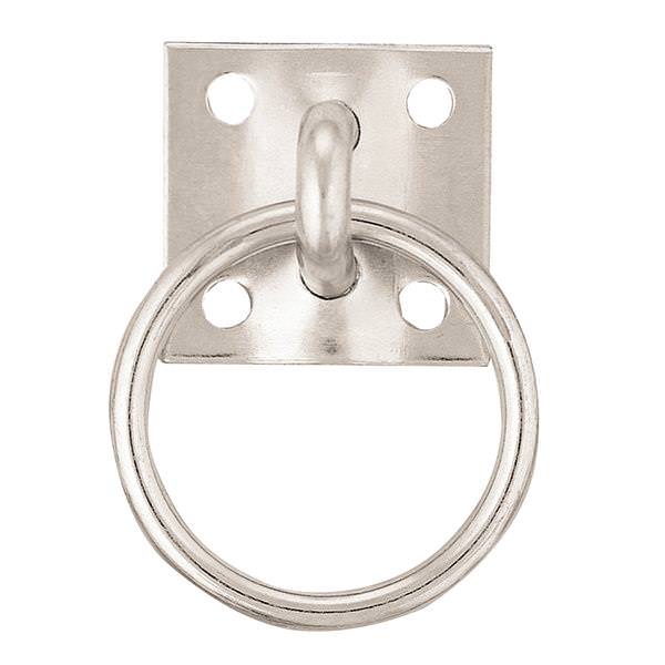Silver metallic surface, Shiny metal sheet. - Specialty Ring