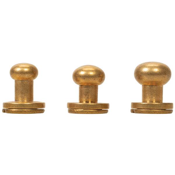 Button stud outlet screwback