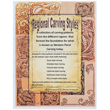 Regional Styles Leather Carving Pattern by Jim Linnell