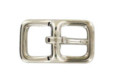 Ohio Travel Bag 1/2" Nickel, Center Bar Buckle, Solid Brass, #C-1401-SBN C-1401-SBN