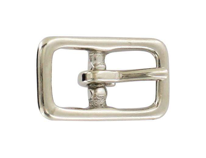 Ohio Travel Bag 1/2" Nickel, Center Bar Buckle, Solid Brass, #C-1401-SBN C-1401-SBN