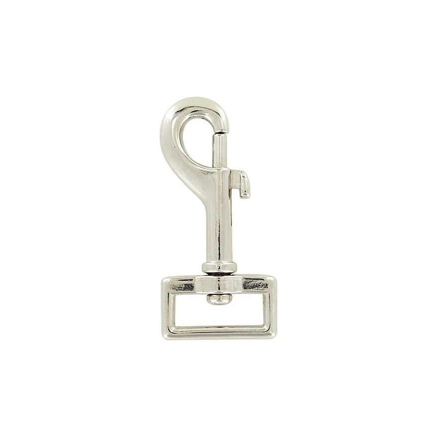 1" Nickel, Bolt Swivel Snap, Zinc Alloy, #P-3219-1-NP