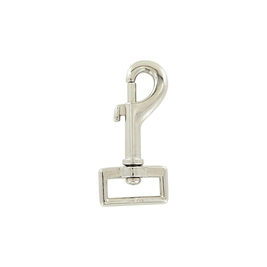 1" Nickel, Bolt Swivel Snap, Zinc Alloy, #P-3219-1-NP