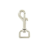 3/4" Shiny Nickel, Bolt Swivel Snap, Zinc Alloy, #P-3219-3-4-NP